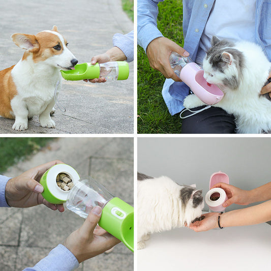 Fantastic 2-in-1 Pet Food and Water Bottle