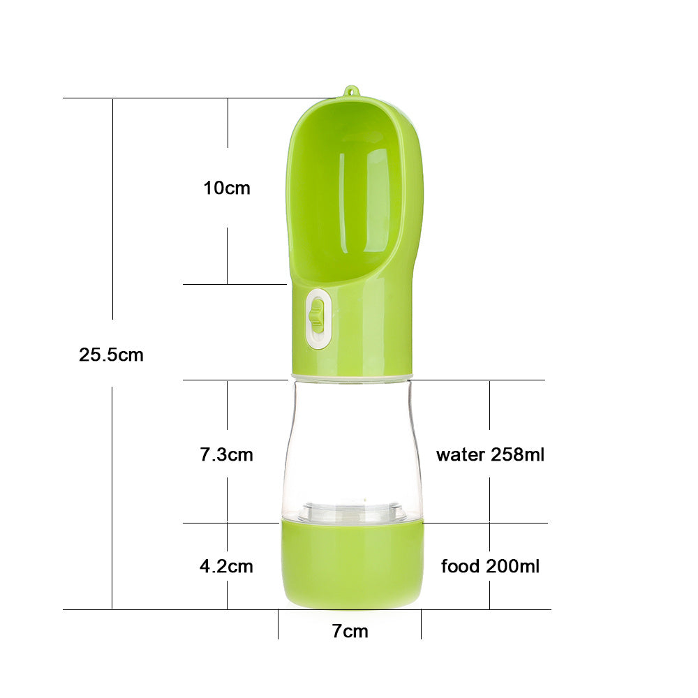 Fantastic 2-in-1 Pet Food and Water Bottle