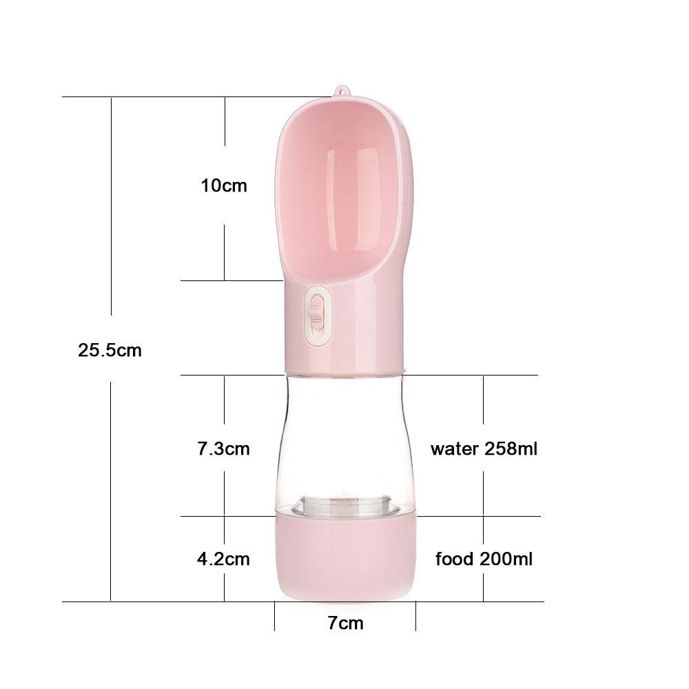 Fantastic 2-in-1 Pet Food and Water Bottle