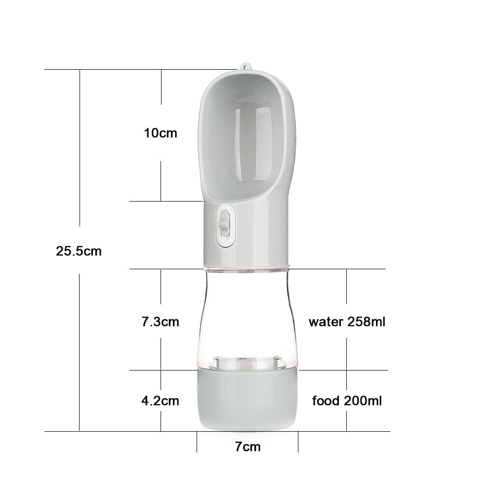 Fantastic 2-in-1 Pet Food and Water Bottle